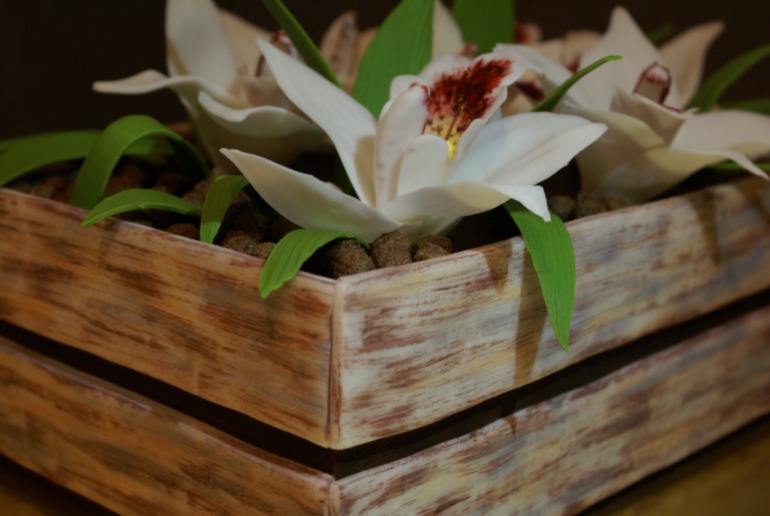 Торт с орхидеями!