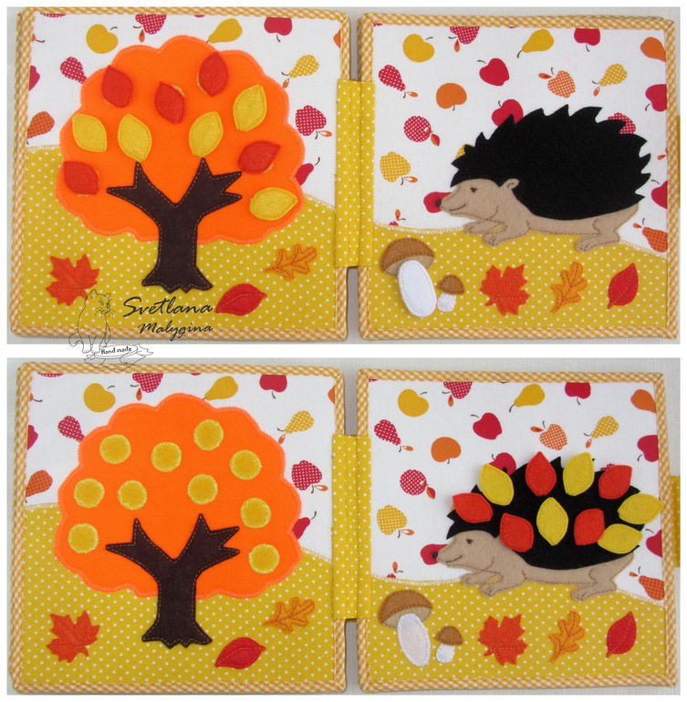 Развивающая книжка Времена года