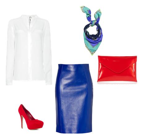 Варианты использования белой блузки