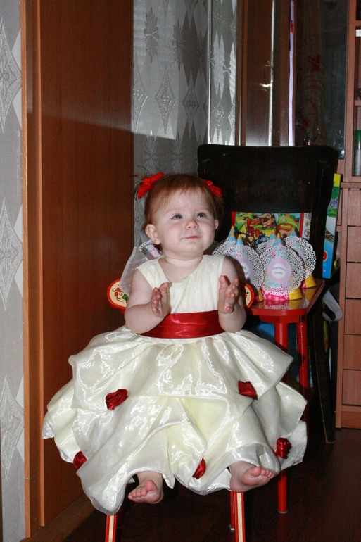 Первый день рождения дочки!