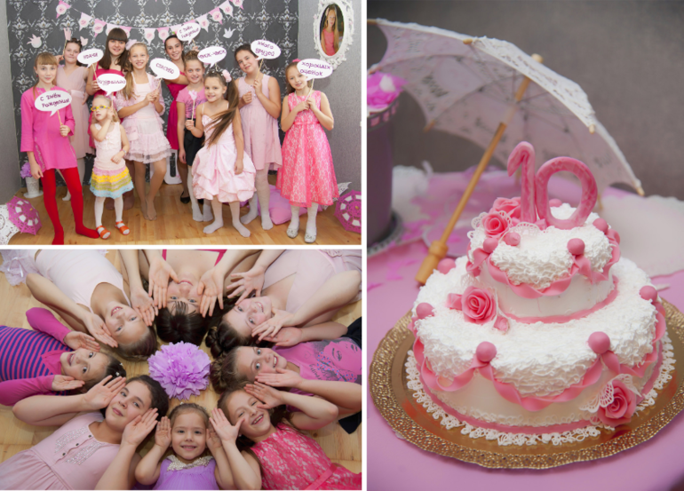 Делюсь первым опытом в оформлении Дня рождения дочки.Розовая вечеринка.