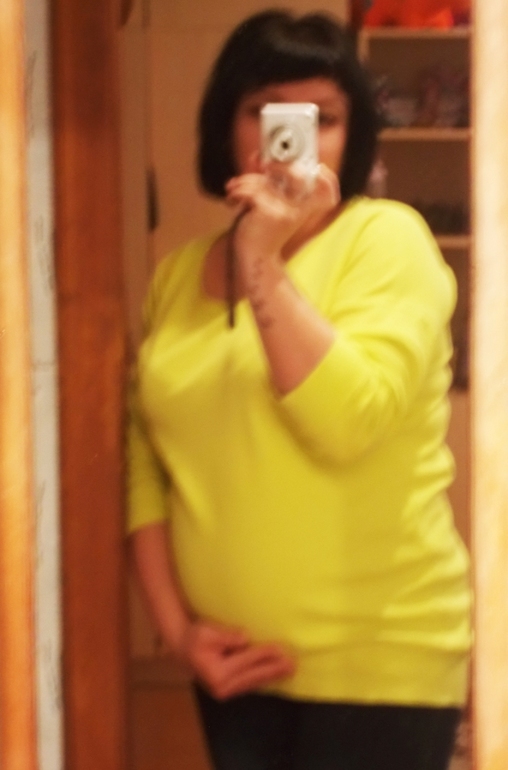 23-24 недельки...Мы все растем)