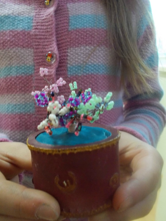 Готовимся к Дню Матери и кое-что о бисере...