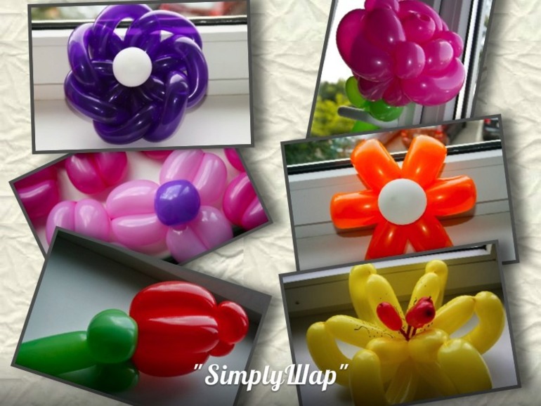 оформление воздушными шарами