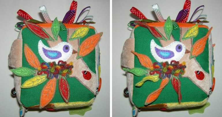 Развивающий кубик