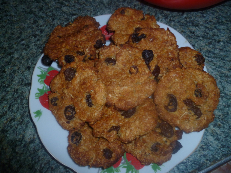 Овсяно-творожное печенье)))