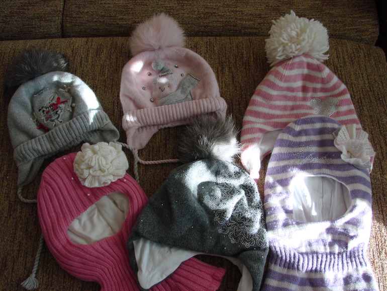 Шапочки д/девочки