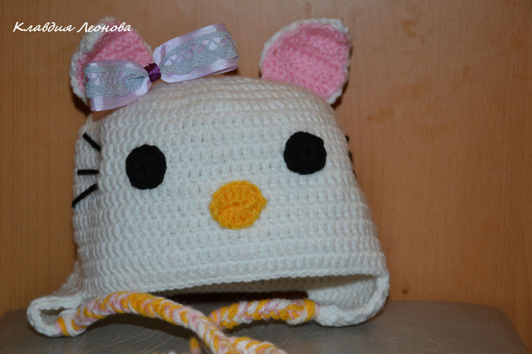 шапочка Hello Kitty