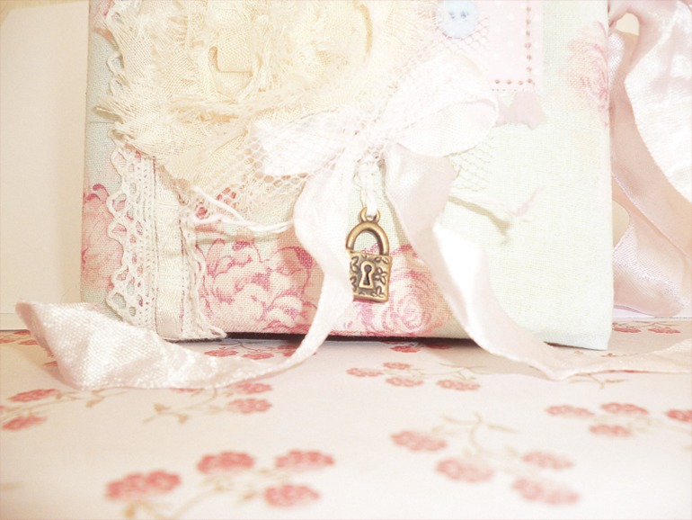 Блокнот в стиле Шебби-Шик