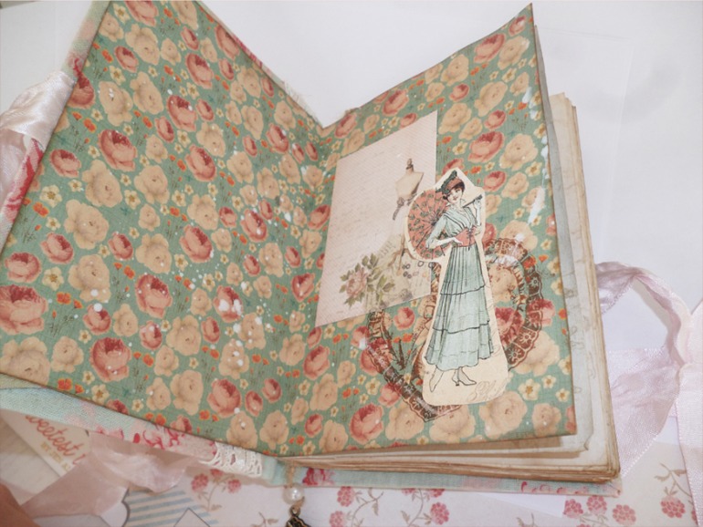 Блокнот в стиле Шебби-Шик