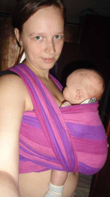 домашнее слингохождение)))