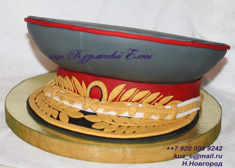 первый 3D торт