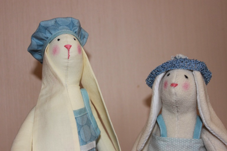 Первые мои куклы. Рукодельница я!