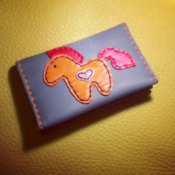 Кожаный кардхолдер и брелок( наборчики)