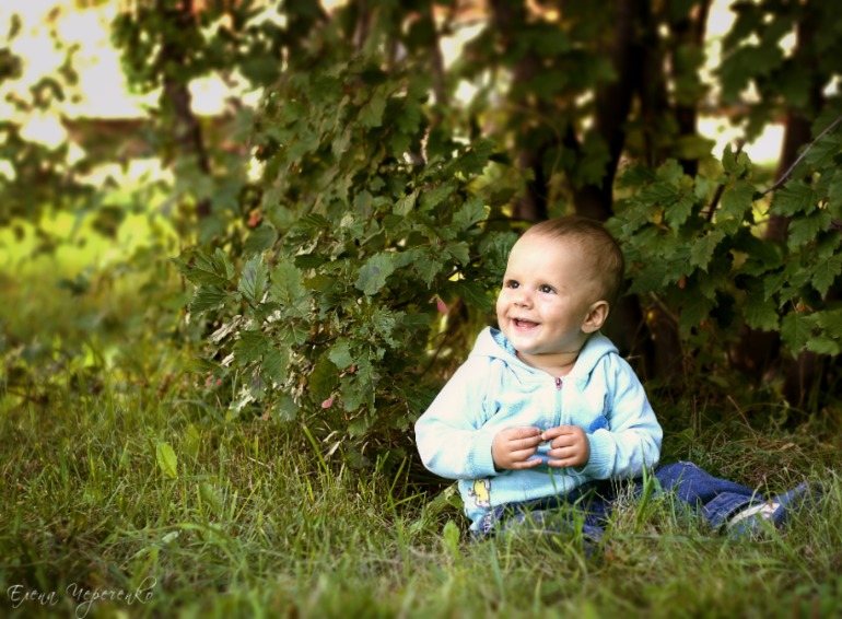 Веселый мальчуган