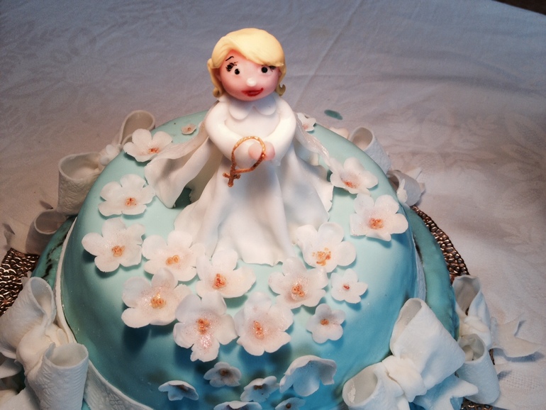 торт на крестины