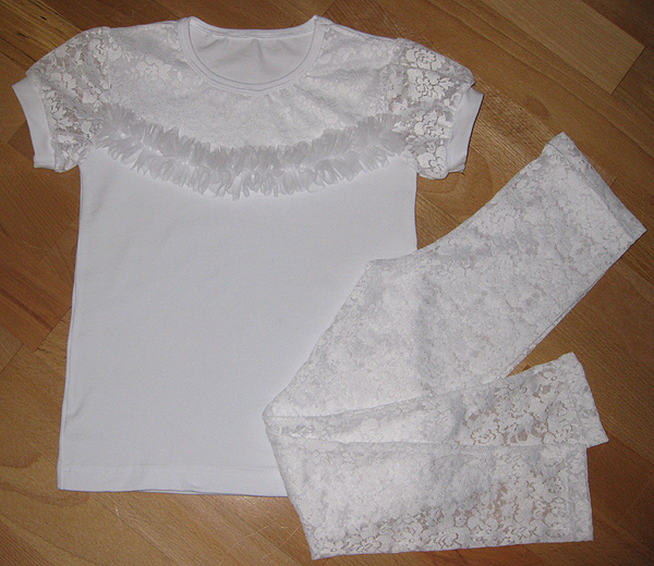 Комплект под нарядную юбочку