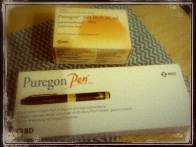 Первый день стимуляции...Укол сделан в 21:00