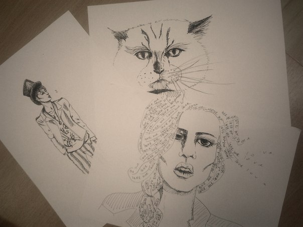 Всякие старые почеркушки...