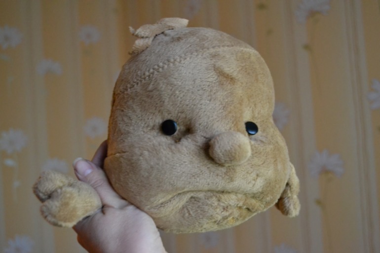 Колобок своими руками для младшей дочки.