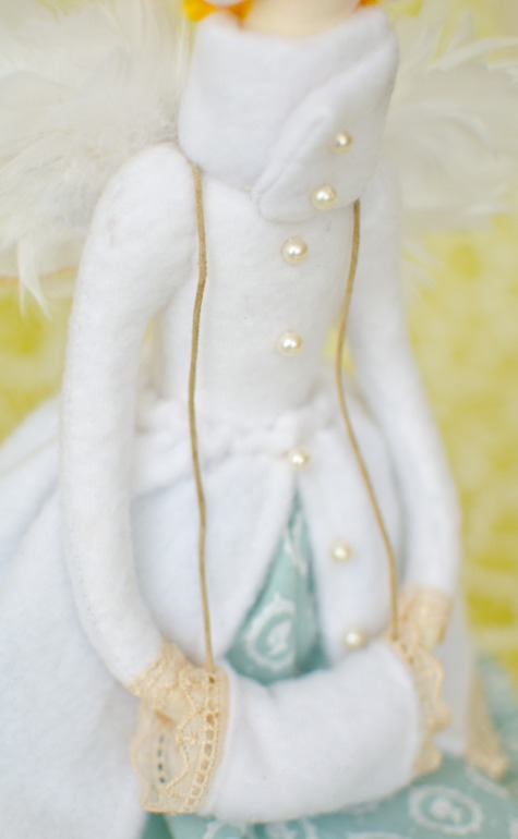 Тильда на коньках