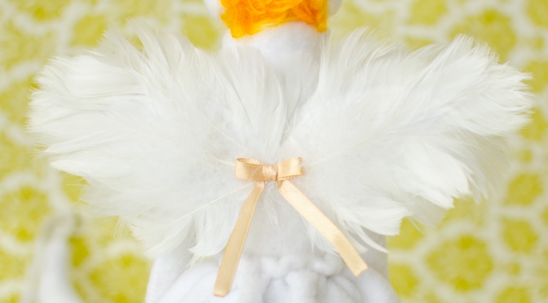 Тильда на коньках