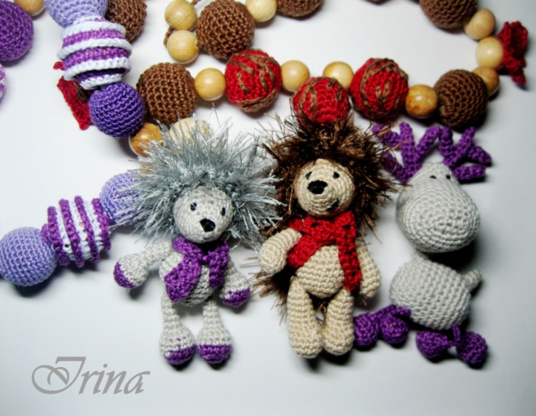 Слингобусы с игрушками)