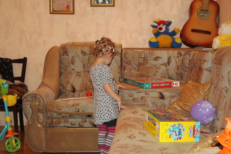 Наши 3 годика на даче!