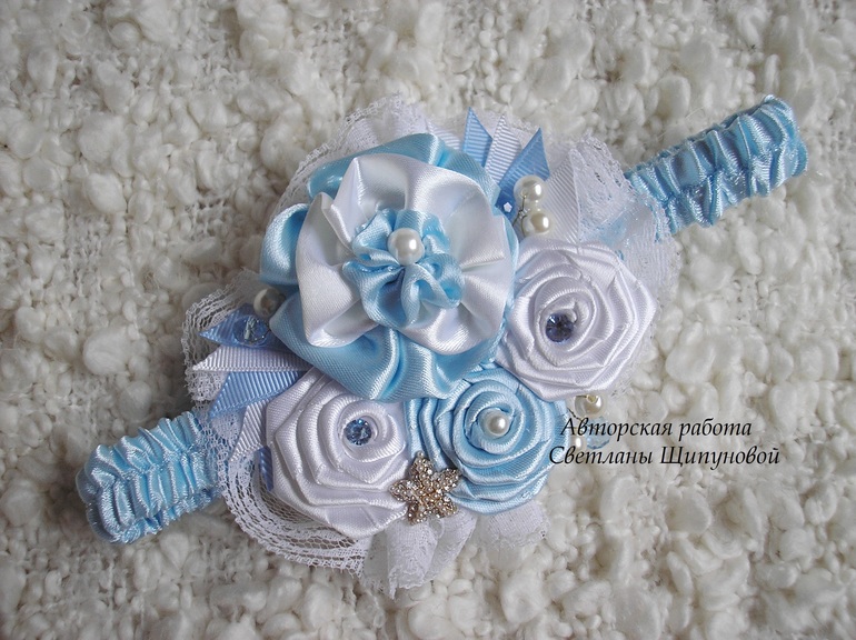 Повязочка "Голубое облачко"