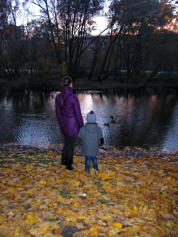 Наши осенние прогулочки!!!