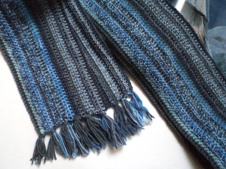 мужской шарф