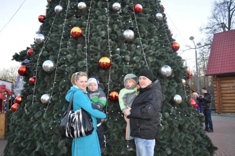 ДР Деда Мороза, его резиденция в Кузьминском парке.