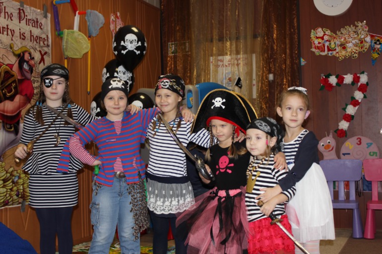 Пиратский День Рождения Ксюнделя!