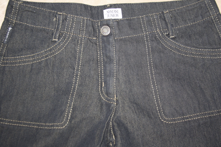 Джинсы ***ARMANI*** 13 лет(160 см)
