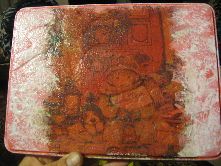 скатывается лак