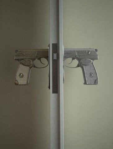 Необычные дверные ручки