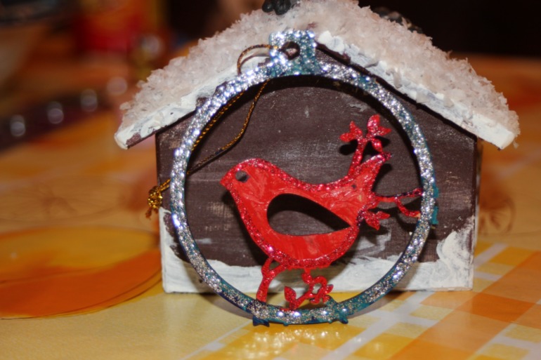 Новогодняя поделка в сад и на елку