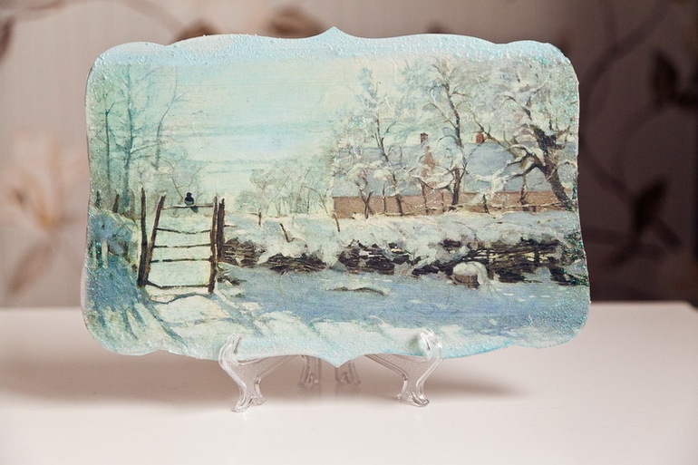 Подарок на Новый год - Панно/Ключница