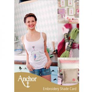 Карта цветов мулине Anchor