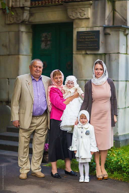 Крещение Виктории! Вторая часть. Фотосет от Катерины.