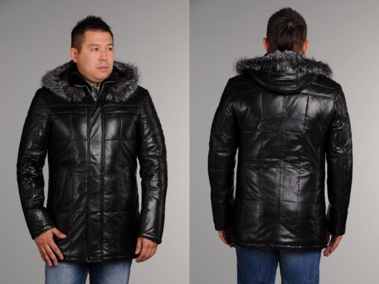 Кожаные куртки и пуховики!Налетай!Новая зимняя коллекция!