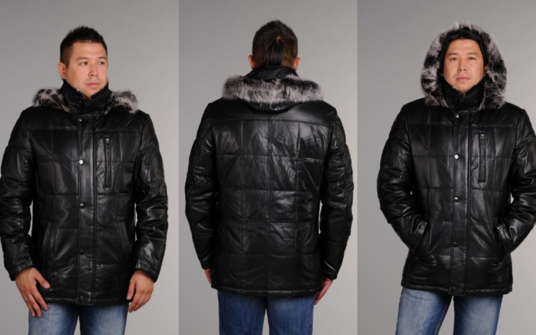 Кожаные куртки и пуховики!Налетай!Новая зимняя коллекция!
