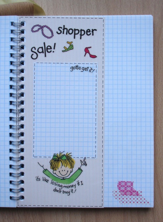 Блокнотик для Ариши.