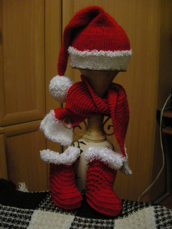 Новогодние вязалочки для детской фотосессии