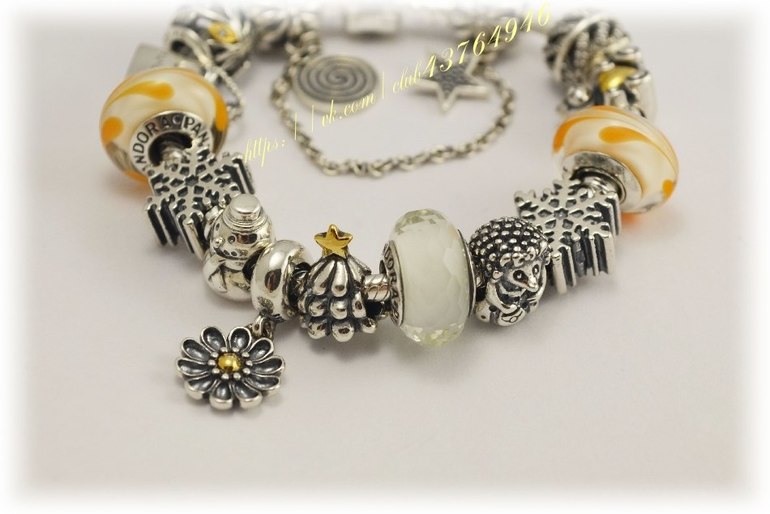 Украшения в стиле pandora из серебра 925 пробы