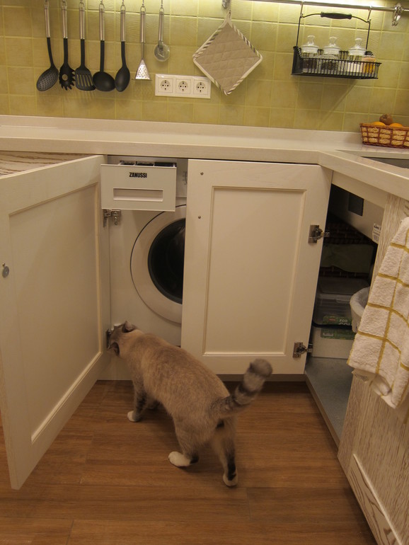 Снова приглашаю на кухню) Теперь доделанную. Осторожно, много фото!