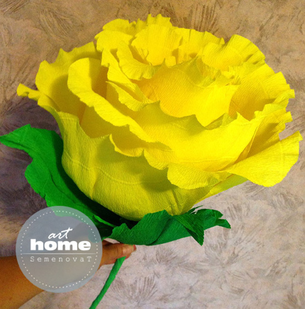 Бумажные розы для фотосесии