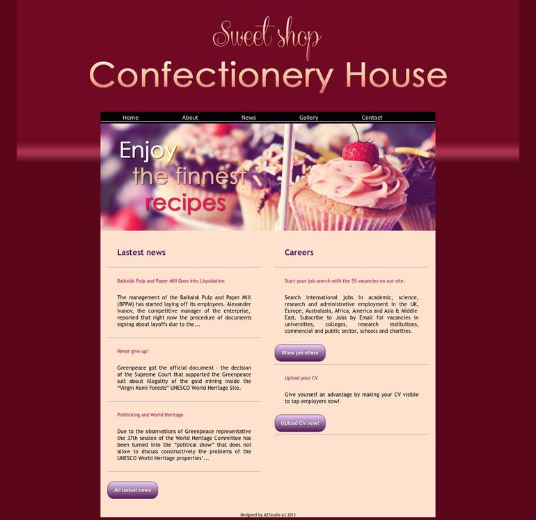 Предлагаю услугу по созданию сайтов