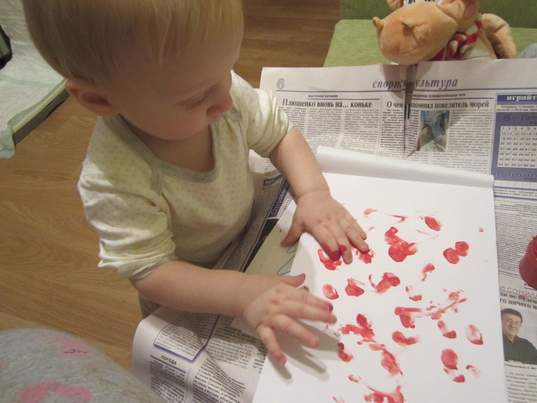 наша первая картина))