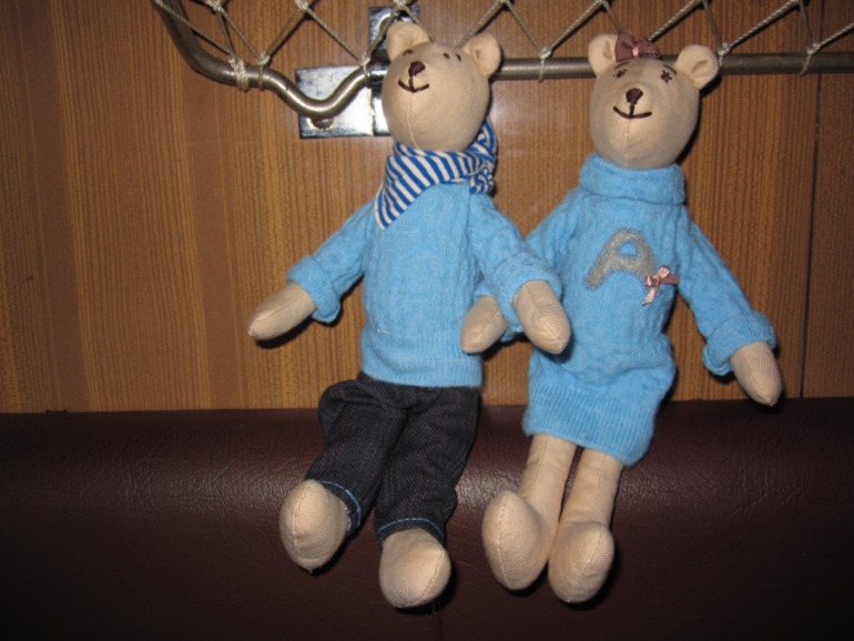 Семья мишек для дочки :)